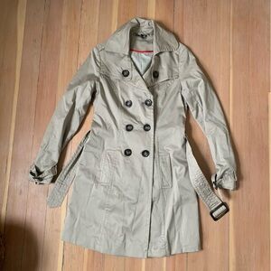 Vintage Le Chateau Classic Trench Coat
